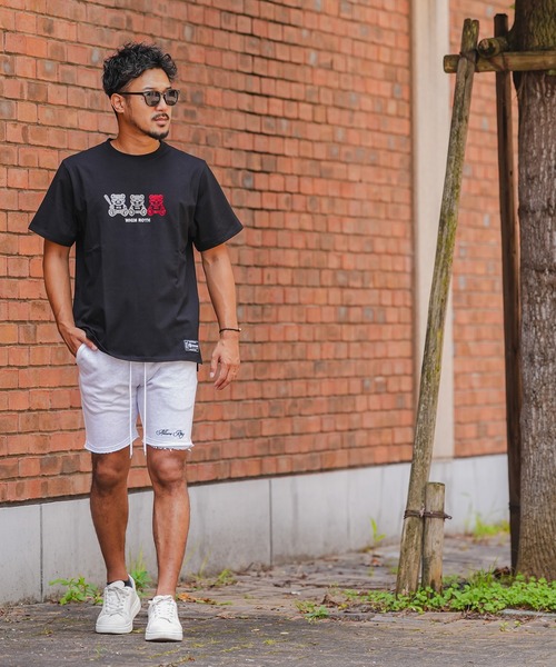 adamsJUGGLER(アダムスジャグラー)の「W/Rアイシーベアーティー(Tシャツ/カットソー・メンズ・ホワイト/ブラック・XL/M/L)」の8枚目の写真