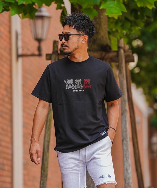 adamsJUGGLER(アダムスジャグラー)の「W/Rアイシーベアーティー(Tシャツ/カットソー・メンズ・ホワイト/ブラック・XL/M/L)」の18枚目の写真