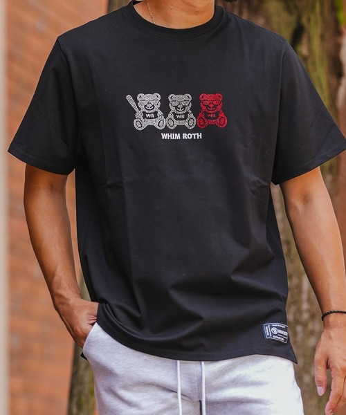 adamsJUGGLER(アダムスジャグラー)の「W/Rアイシーベアーティー(Tシャツ/カットソー・メンズ・ホワイト/ブラック・XL/M/L)」の21枚目の写真