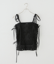 Heriter（エリテ）の「Heriter/エリテ cutwork parts camisole キャミソール HO-00-3075（キャミソール）」