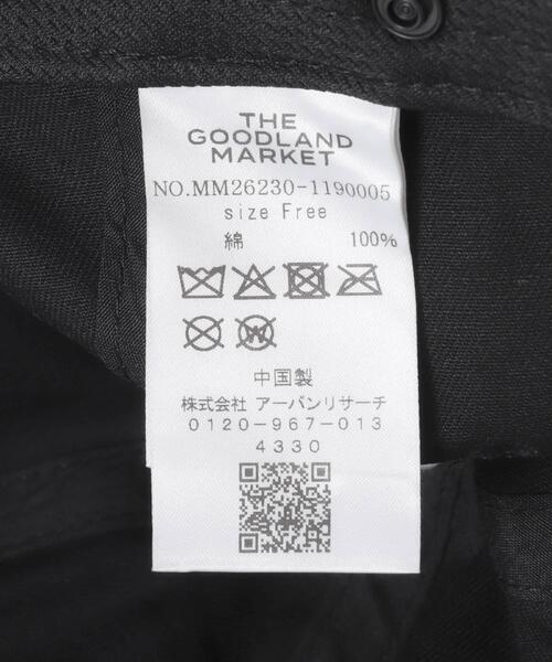 THE GOODLAND MARKET(ザグッドランドマーケット)の「ザ グッドランド マーケット GOOD CUSTOM CAP(キャップ・メンズ・チャコールグレー/ブラック/ベージュ・FREE)」の11枚目の写真