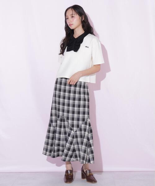JILL by JILL STUART（ジルバイジルスチュアート）の「イレヘムマーメイドスカート（スカート・レディース・ブラック系その他/グレー・FREE）」の5枚目の写真
