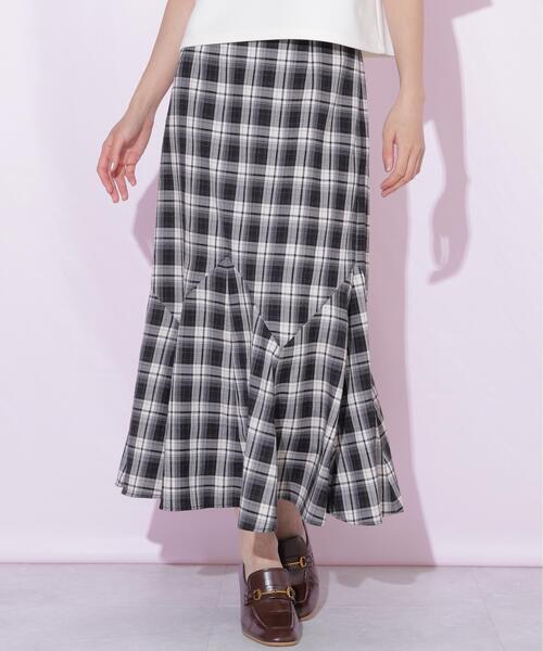 JILL by JILL STUART（ジルバイジルスチュアート）の「イレヘムマーメイドスカート（スカート・レディース・ブラック系その他/グレー・FREE）」の9枚目の写真