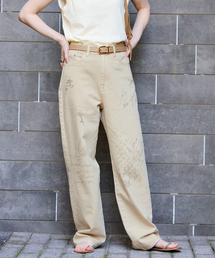 B.C STOCK | ウォッシャブル / DU JOUR / デュ ジュール SCRIPT PIPE JEAN(デニムパンツ)
