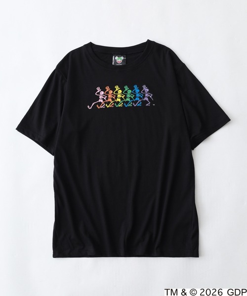 FUNALIVE(ファンアライブ)の「Grateful Dead グレイトフルデッド 半袖Tシャツ(Tシャツ/カットソー・メンズ・グリーン系1/ブラック系1/レッド系1・LL/L)」の4枚目の写真