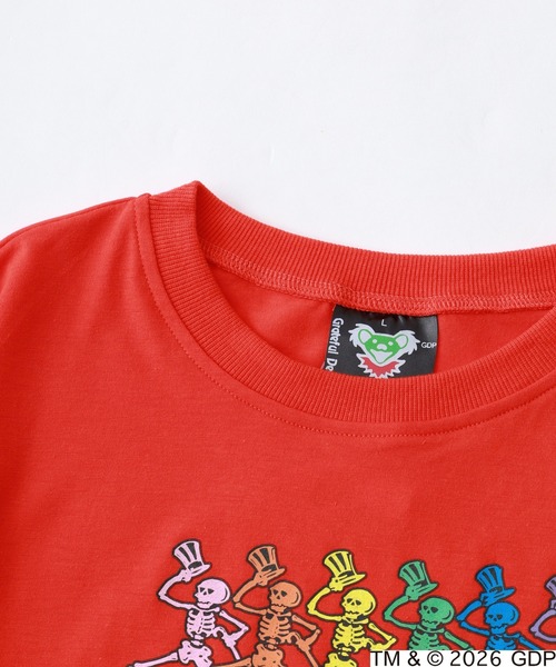 FUNALIVE(ファンアライブ)の「Grateful Dead グレイトフルデッド 半袖Tシャツ(Tシャツ/カットソー・メンズ・グリーン系1/ブラック系1/レッド系1・LL/L)」の16枚目の写真