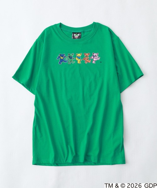 FUNALIVE(ファンアライブ)の「Grateful Dead グレイトフルデッド 半袖Tシャツ(Tシャツ/カットソー・メンズ・グリーン系1/ブラック系1/レッド系1・LL/L)」の8枚目の写真