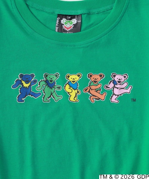 FUNALIVE(ファンアライブ)の「Grateful Dead グレイトフルデッド 半袖Tシャツ(Tシャツ/カットソー・メンズ・グリーン系1/ブラック系1/レッド系1・LL/L)」の9枚目の写真