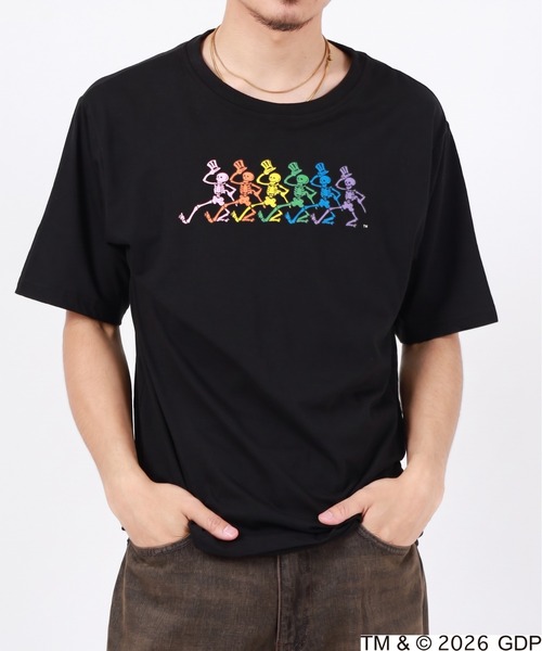 FUNALIVE(ファンアライブ)の「Grateful Dead グレイトフルデッド 半袖Tシャツ(Tシャツ/カットソー・メンズ・グリーン系1/ブラック系1/レッド系1・LL/L)」の11枚目の写真