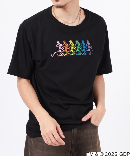 FUNALIVE(ファンアライブ)の「Grateful Dead グレイトフルデッド 半袖Tシャツ(Tシャツ/カットソー・メンズ・グリーン系1/ブラック系1/レッド系1・LL/L)」の12枚目の写真