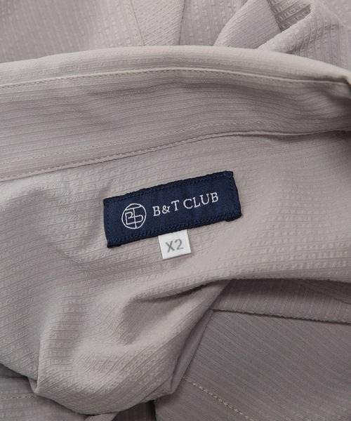 B&T CLUB（ビーティークラブ）の「セットアップ可能 シャツ 半袖 メンズ 大きいサイズ 無地 爽多 ストレッチ フラップポケットシャツ B＆T CLUB (ビーアンドティークラブ)（シャツ/ブラウス・メンズ・ベージュ/サックスブルー/ブラック・X1(3L～4L)/X4(8L～9L)/X2(4L～5L)/X3(6L～7L)）」の21枚目の写真