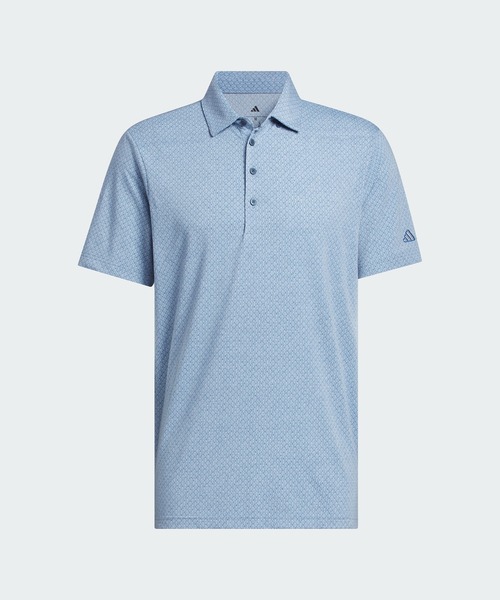 adidas(アディダス)の「アルティメット365+ GO-TO プリント ポロシャツ【adidas Golf/アディダスゴルフ】(ポロシャツ・メンズ・ブルー・X-LARGE/SMALL/3XL/XX-LARGE/LARGE/MEDIUM)」の6枚目の写真