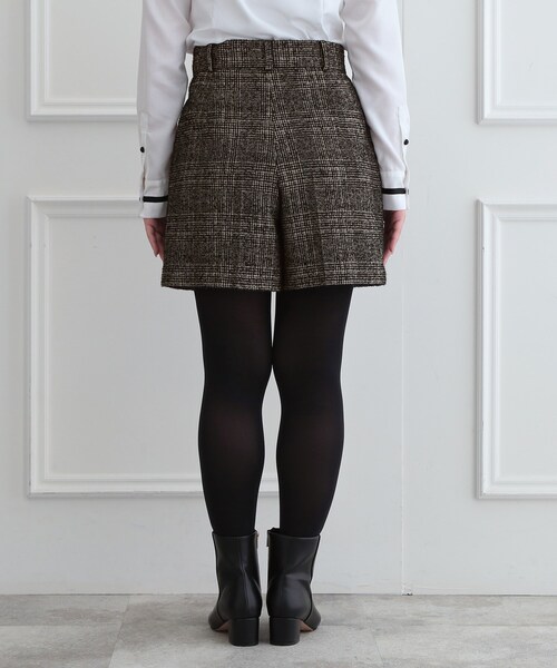 DRESSTERIOR(ドレステリア)の「【セットアップ可】ループグレンチェックショートパンツ(その他パンツ・レディース・ブラック系1・38/36/34)」の17枚目の写真