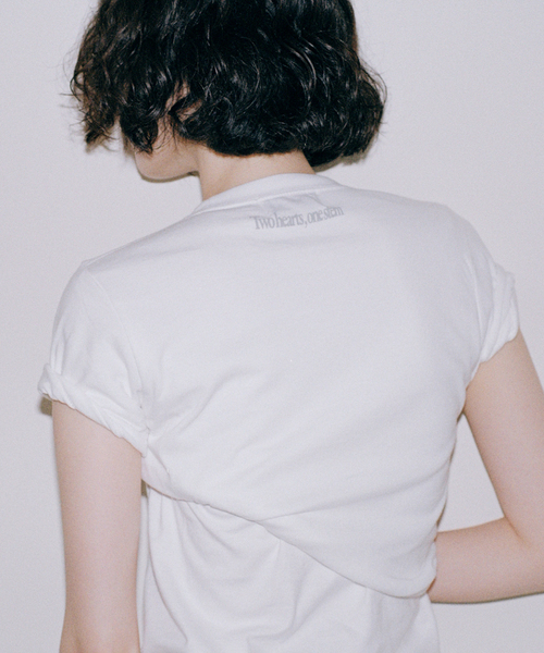 EDIT. FOR LULU(エディットフォールル)の「【SKIN for LULU】 mini tee(Tシャツ/カットソー・レディース・ホワイト・FREE)」の6枚目の写真