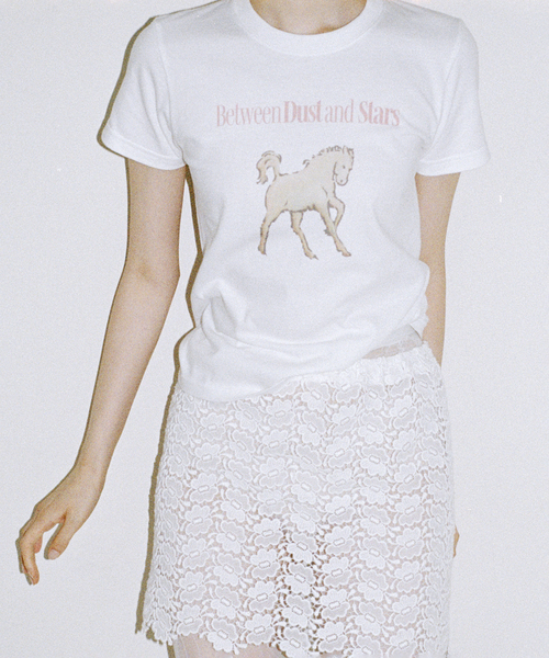 EDIT. FOR LULU(エディットフォールル)の「【SKIN for LULU】 mini tee(Tシャツ/カットソー・レディース・ホワイト・FREE)」の8枚目の写真