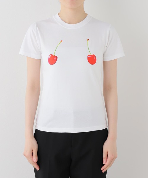 EDIT. FOR LULU(エディットフォールル)の「【SKIN for LULU】 mini tee(Tシャツ/カットソー・レディース・ホワイト・FREE)」の12枚目の写真