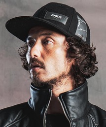 ANGENEHM（アンゲネーム）の「mko13823-Lightweight Melton 6-Panel Cap ベースボールキャップ(AG07-004acg)（キャップ）」