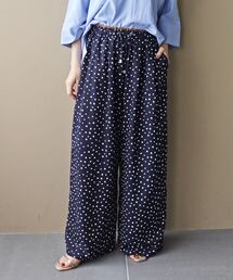 le.coeur blanc | ドットタックワイドイージーパンツ(その他パンツ)