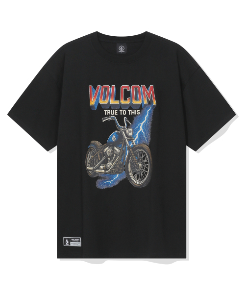 VOLCOM（ボルコム）の「サンダーライダーズ オーバーサイズ 半袖Tシャツ(ブラック)（Tシャツ/カットソー・レディース・その他・LARGE/MEDIUM/X-LARGE/SMALL）」の2枚目の写真