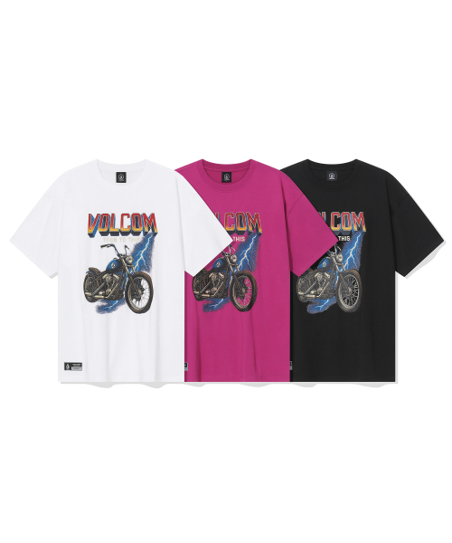VOLCOM（ボルコム）の「サンダーライダーズ オーバーサイズ 半袖Tシャツ(ブラック)（Tシャツ/カットソー・レディース・その他・LARGE/MEDIUM/X-LARGE/SMALL）」の5枚目の写真