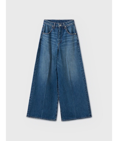 EIMY ISTOIRE(エイミーイストワール)の「WIDE LEG DENIM(デニムパンツ・レディース・ブルー・23/24)」の12枚目の写真