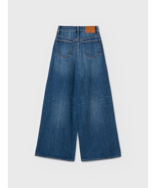 EIMY ISTOIRE(エイミーイストワール)の「WIDE LEG DENIM(デニムパンツ・レディース・ブルー・23/24)」の13枚目の写真