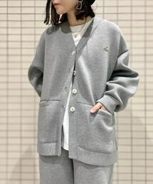 YENN(イエン)SPONDISH VOLUME CARDIGAN/SET UP可