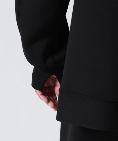 YENN(イエン)の「YENN(イエン)SPONDISH VOLUME CARDIGAN/SET UP可(カーディガン/ボレロ・レディース・グレー/ブラック・F)」の4枚目の写真