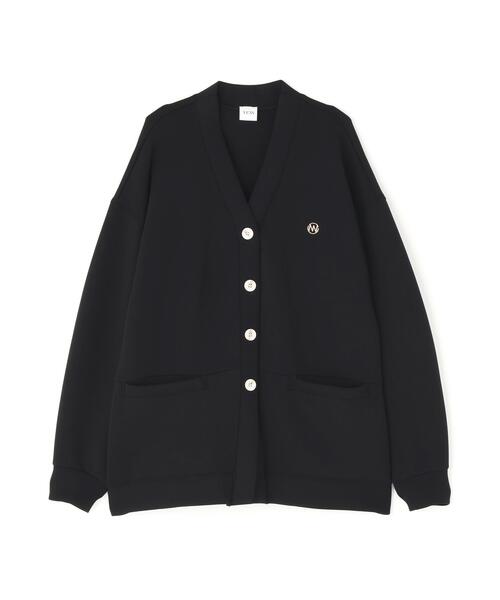 YENN(イエン)の「YENN(イエン)SPONDISH VOLUME CARDIGAN/SET UP可(カーディガン/ボレロ・レディース・グレー/ブラック・F)」の5枚目の写真