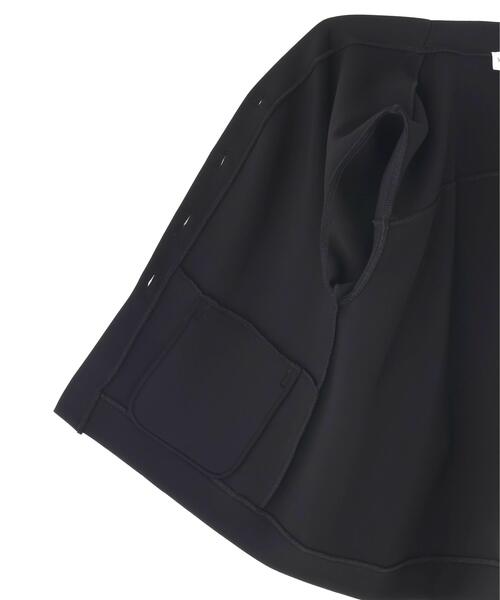 YENN(イエン)の「YENN(イエン)SPONDISH VOLUME CARDIGAN/SET UP可(カーディガン/ボレロ・レディース・グレー/ブラック・F)」の7枚目の写真
