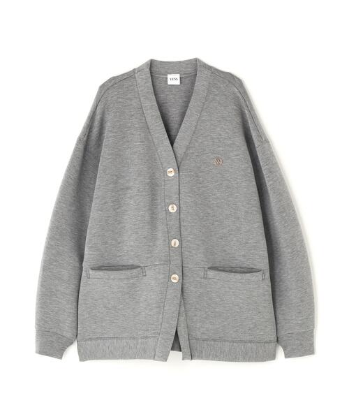 YENN(イエン)の「YENN(イエン)SPONDISH VOLUME CARDIGAN/SET UP可(カーディガン/ボレロ・レディース・グレー/ブラック・F)」の19枚目の写真