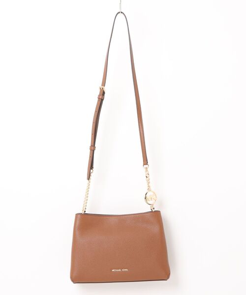 MICHAEL KORS(マイケルコース)の「CHRISTINA トリプルコンパートメント クロスボディ スモール(ショルダーバッグ・レディース・ブラウン系・FREE)」の1枚目の写真