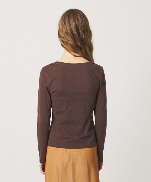ATTISESSION(アティセッション)の「<ATTISESSION>ポケット ユーティリティー カットソー(Tシャツ/カットソー・レディース・ライトピンク/ダークブラウン/ライトブルー・FREE)」の12枚目の写真