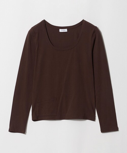 ATTISESSION(アティセッション)の「<ATTISESSION>ポケット ユーティリティー カットソー(Tシャツ/カットソー・レディース・ライトピンク/ダークブラウン/ライトブルー・FREE)」の13枚目の写真