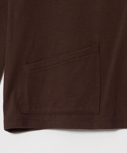ATTISESSION(アティセッション)の「<ATTISESSION>ポケット ユーティリティー カットソー(Tシャツ/カットソー・レディース・ライトピンク/ダークブラウン/ライトブルー・FREE)」の17枚目の写真