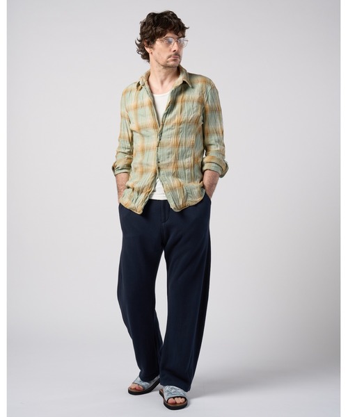 wjk（ダヴルジェイケイ）の「2-hook check(pale tone)（シャツ/ブラウス・メンズ・グリーン系その他/ブルー系その他・X-LARGE/LARGE/MEDIUM/SMALL）」の17枚目の写真