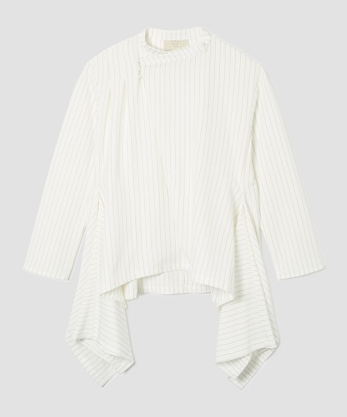 TELOPLAN(テーロプラン)の「【TELOPLAN】26AW新作 Micah Shirts / マイカシャツ(シャツ/ブラウス・レディース・White/MIX・ONE SIZE)」の2枚目の写真