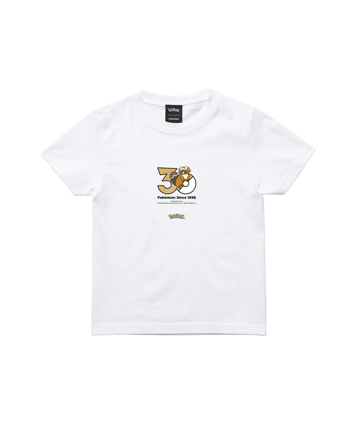 ZOZOSPOT（ゾゾスポット）の「Pokemon 30th Anniversary 1025 T-shirt 「ビーダル」（Tシャツ/カットソー・レディース・ホワイト・SMALL/MEDIUM/LARGE/X-LARGE/XX-LARGE/XXX-LARGE/100cm/110cm/120cm/130cm/140cm/150cm/160cm）」の2枚目の写真