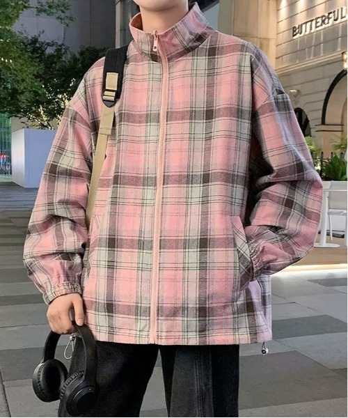DOUBLE STEAL(ダブルスティール)の「DSリバーシブルスタンドカラージャケット(その他アウター・メンズ・ピンク/ベージュ/ブルー/ブラック・X-LARGE/LARGE/MEDIUM)」の11枚目の写真