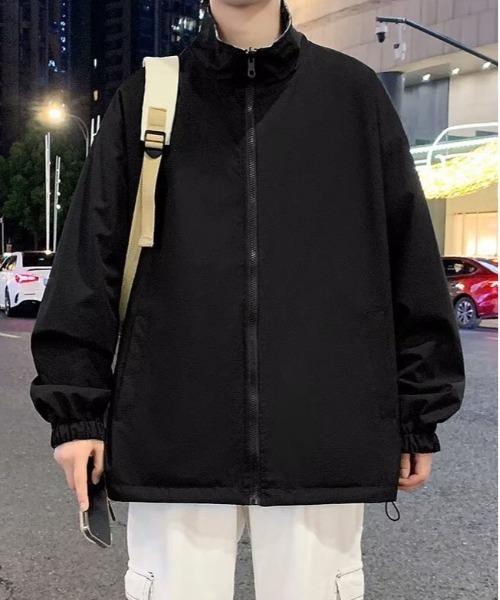 DOUBLE STEAL(ダブルスティール)の「DSリバーシブルスタンドカラージャケット(その他アウター・メンズ・ピンク/ベージュ/ブルー/ブラック・X-LARGE/LARGE/MEDIUM)」の5枚目の写真