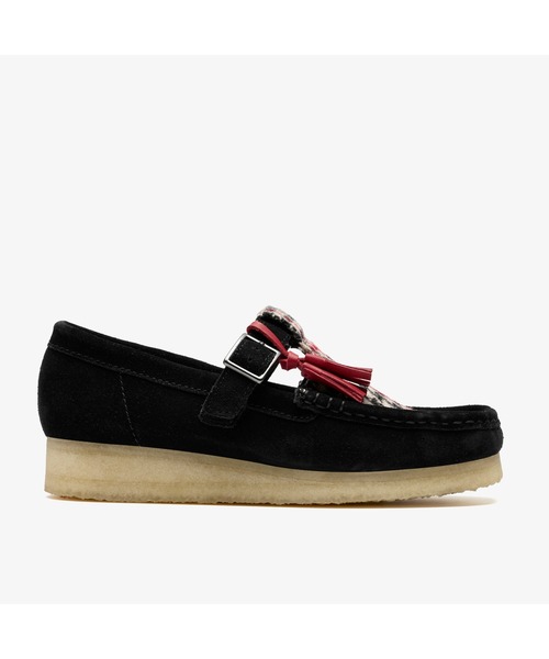 セール】Wallabee T Bar / ワラビーTバー （ブラックツイードコンビ