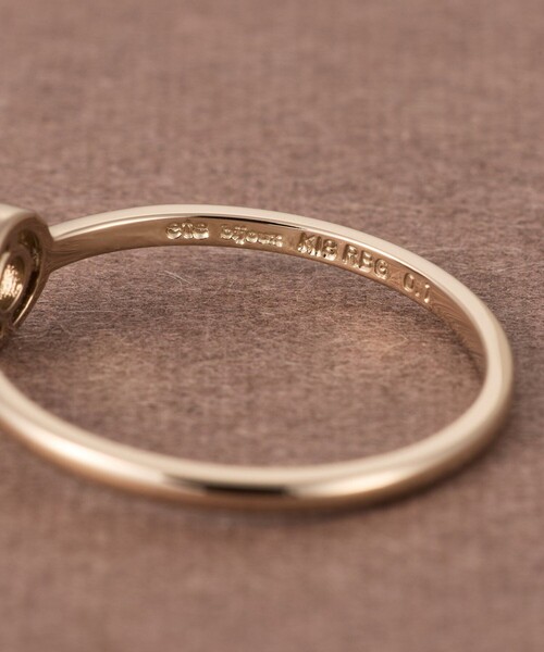 ete bijoux（エテビジュー）の「[トーン] K18RBG ダイヤモンド リング（リング・レディース・ブラウン・17号/11号/9号/7号/13号/15号）」の3枚目の写真
