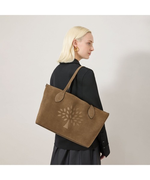 スエード ツリー トート Suede Tree Tote（トートバッグ）｜Mulberry