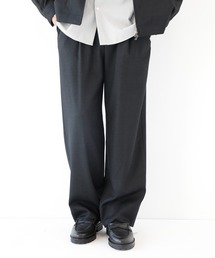 【CITY TOKYO/シティートーキョー】Pure merino イージースラックス