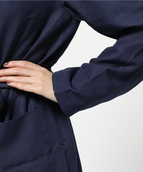 SLY(スライ)の「TAILOR LONG GOWN COAT(チェスターコート・レディース・ネイビー/ベージュ/カーキ・FREE)」の15枚目の写真