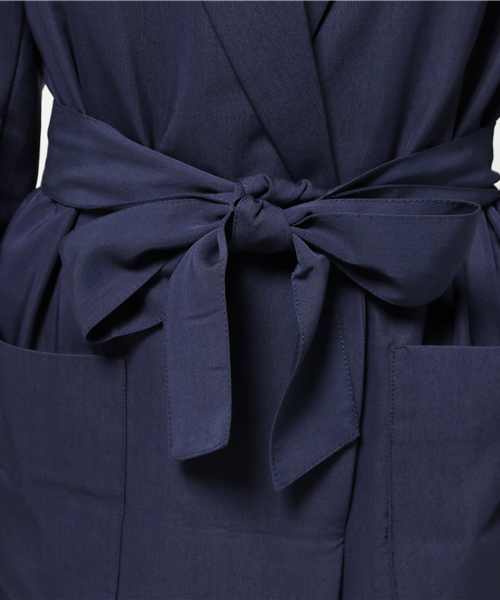 SLY(スライ)の「TAILOR LONG GOWN COAT(チェスターコート・レディース・ネイビー/ベージュ/カーキ・FREE)」の6枚目の写真