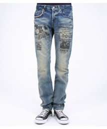 HYSTERIC GLAMOUR NEW YORK DOLLS デニム/ジーンズ HYSTERIC GLAMOUR × NEW YORK DOLLS denim pants | NOIR ONLINE