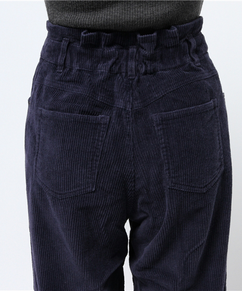 mysty woman（ミスティウーマン）の「コーデュロイタックワイドパンツ（その他パンツ・レディース・ブラウン/グレー/ネイビー/オフホワイト/ピンク/ライトベージュ・FREE）」の13枚目の写真