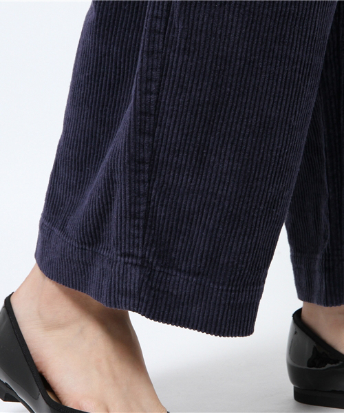 mysty woman（ミスティウーマン）の「コーデュロイタックワイドパンツ（その他パンツ・レディース・ブラウン/グレー/ネイビー/オフホワイト/ピンク/ライトベージュ・FREE）」の15枚目の写真