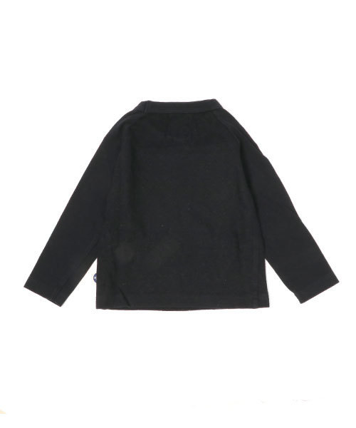 RUGGEDWORKS(ラゲッドワークス)の「カチオンラグランロングTシャツ(Tシャツ/カットソー・キッズ・ネイビー/ブラウン/グレー/チャコールグレー・110cm/140cm/120cm/90cm/130cm/100cm/80cm)」の7枚目の写真
